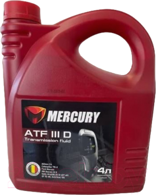 Трансмиссионное масло Mercury Auto ATF III Dexron / MRATF340 (4л)