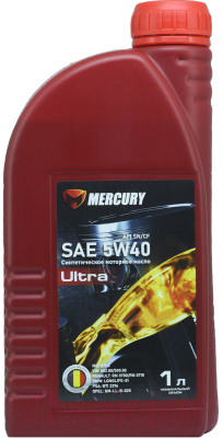 Моторное масло Mercury Auto 5W40 SN/CF / MR054010 (1л)