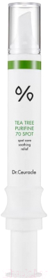 Гель для лица Dr. Ceuracle Точечный Tea Tree Purifine 70 Spot (12мл)