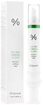 Гель для лица Dr. Ceuracle Точечный Tea Tree Purifine 70 Spot (12мл)