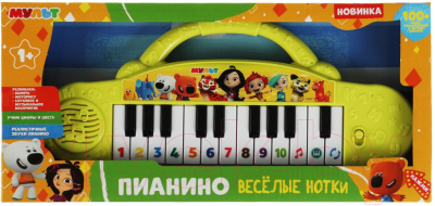 Музыкальная игрушка Умка Пианино Веселые нотки Мульт / HT456-R2