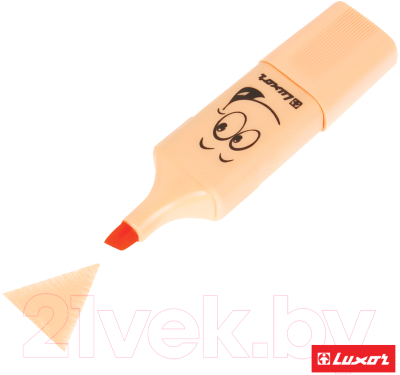Текстовыделитель Luxor Eyeliter Pastel / 4033P (пастельный оранжевый)