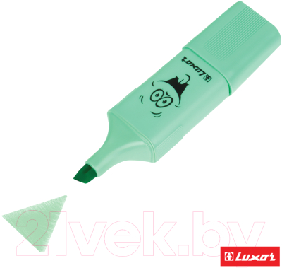 Текстовыделитель Luxor Eyeliter Pastel / 4032P (пастельный зеленый)