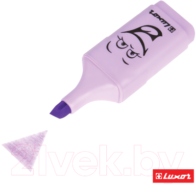 Текстовыделитель Luxor Eyeliter Pastel / 4036P (пастельный фиолетовый)