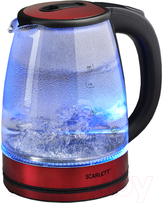 Scarlett SC-EK27G102 (красный) Электрочайник купить в Минске, Гомеле ...