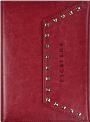 Ежедневник Escalada Сариф / 47405 (бордовый)