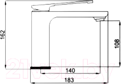 Смеситель Haiba HB10817