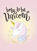 

Тетрадь Эксмо, Born To Be A Unicorn / 9785041047351