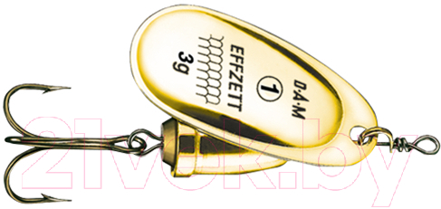 Блесна DAM FZ Executor Spinner 2 S / 5127004 (золото)