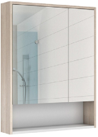 Шкаф с зеркалом для ванной Домино Prime 60 (дуб сонома) - 