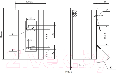 Изображение товара Дроссель для ламп (ЭПРА) Galad 1И700ДРЛ44-019 220В / 01573