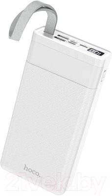 Портативное зарядное устройство Hoco J73 30000mAh (белый)