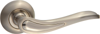 Ручка дверная Puerto Амаретти / INAL 517-08 SN/NP (никель матовый/никель блестящий) - 