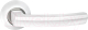 Ручка дверная Puerto Минестроне / INAL 550-08 MSW/CP (матовый супер белый/хром блестящий) - 
