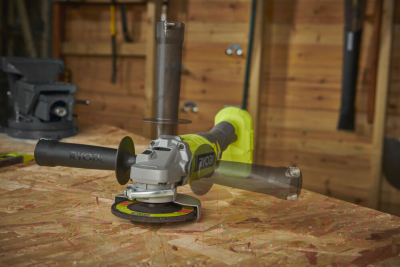 Изображение товара Угловая шлифовальная машина Ryobi RAG18115-0 / 5133005402 (без батареи)