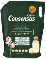 

Гель для стирки Consensus, Liquid Laundry Detergent Aромат детской присыпки