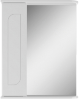 Шкаф с зеркалом для ванной Айсберг Радуга 55 (белый) - 