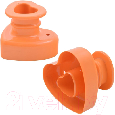 Изображение товара Форма для приготовления пончиков Мультидом Сердце / VL8-82