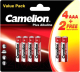 Комплект батареек Camelion LR03 BP4+2 Plus Alkaline / 14112 - 