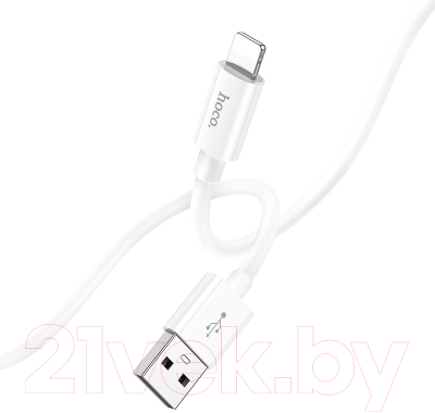 Кабель Hoco X87 Lightning (1м, белый)