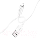Миниатюра изображения товара Кабель Hoco X87 Lightning (1м, белый)