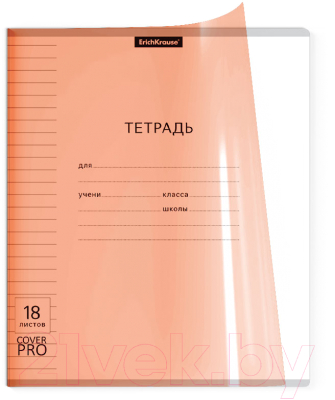 Изображение товара Тетрадь Erich Krause Классика CoverPrо Neon / 56369 (18л, линейка)