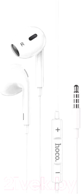 Изображение товара Наушники-гарнитура Hoco M101 Max (1.2м, белый)