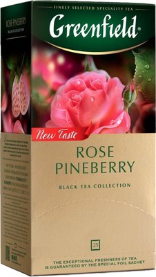 

Чай пакетированный, Rose Pineberry