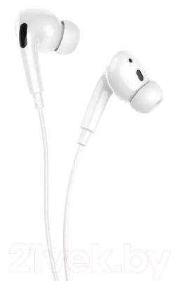 Изображение товара Наушники-гарнитура Hoco M101 Pro (1.2м, белый)