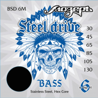 Струны для бас-гитары Мозеръ Steel Drive / BSD-6M - 