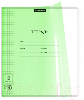 Изображение товара Тетрадь Erich Krause Классика CoverPrо Neon / 56348 (12л, клетка)