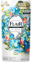 Кондиционер для белья KAO Flair Fragrance Flower & Harmony Смягчитель цветочный (400мл) - 