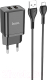 Зарядное устройство сетевое Hoco N25 + кабель Micro (черный) - 