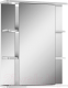 Шкаф с зеркалом для ванной Домино Оазис-2 55 Идеал - 