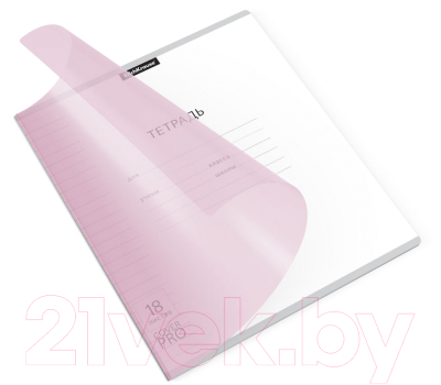 Изображение товара Тетрадь Erich Krause Классика CoverPrо Pastel / 56361 (18л, линейка)