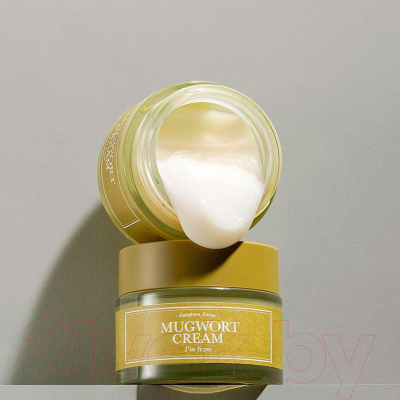 Крем для лица I'm From Mugwort Cream Успокаивающий с экстрактом полыни  (50г)