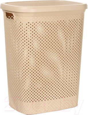Изображение товара Корзина для белья Hobby Life Diamond / HL081039L (латте)