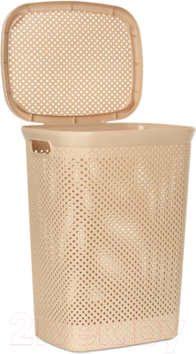 Изображение товара Корзина для белья Hobby Life Diamond / HL081039L (латте)
