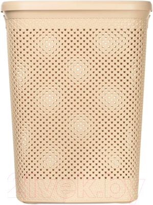 Изображение товара Корзина для белья Hobby Life Diamond / HL081039L (латте)
