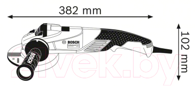 Профессиональная угловая шлифмашина Bosch GWS 18-125 L Professional (0.601.7A3.000)