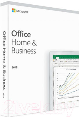 Пакет офисных программ Microsoft Office Home and Business 2019 Russian Medialess (T5D-03248)