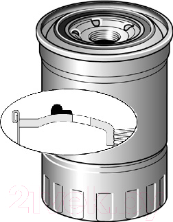 Топливный фильтр Purflux CS440