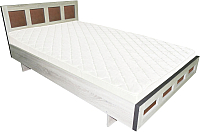 Полуторная кровать Барро М1 КР-017.11.02-18 140x190 (дуб сонома) - 