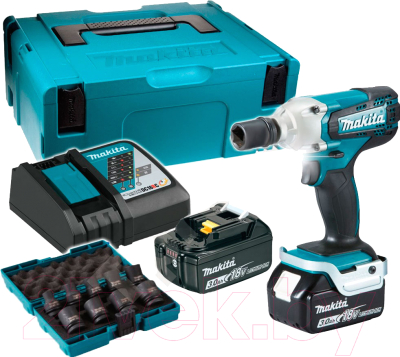 Профессиональный гайковерт Makita DTW190JX3