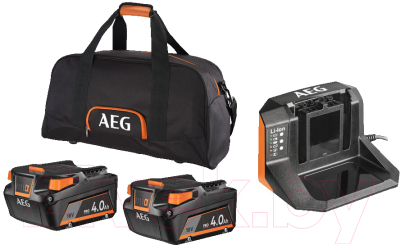 Набор аккумуляторов для электроинструмента AEG Powertools SETLL1840SLK1 / 4935479809 (в сумке)