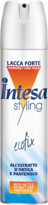 Лак для укладки волос Intesa Styling Firm Hold С экстрактом крапивы и пантенолом (300мл)