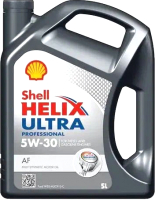 Моторное масло Shell Helix Ultra Professional AF 5W30 (5л) - 