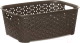 Корзина Hobby Life Rattan / HL041252DB (коричневый) - 