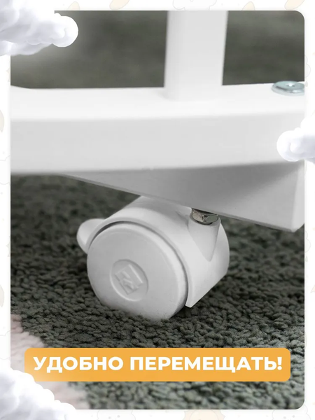 Детская кровать-трансформер Sweet Baby Delizia V2 9 в 1 (белый)