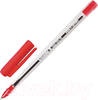 Ручка шариковая Schneider Tops 505 M / 150602 (красный)